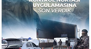 Bakan Çiftçi: 2 bin 763 kontrol ve arama noktası uygulamasına son verdik