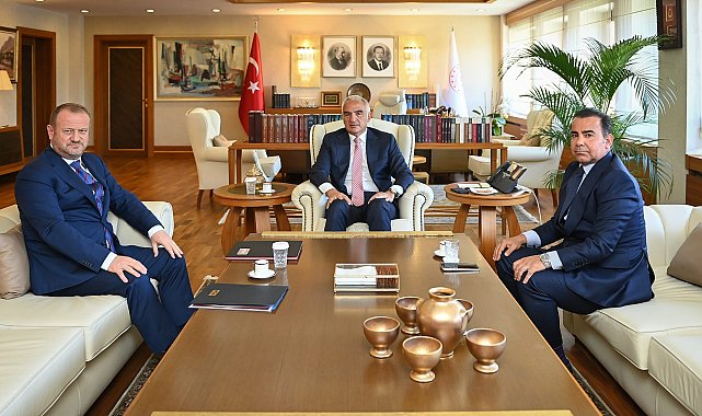 Bakan Ersoy, RTÜK Başkanı Daniş'i kabul etti