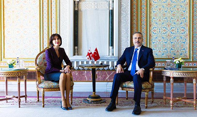 Bakan Fidan Gürcistan Başbakan Yardımcısı ve Dışişleri Bakanı Botchorishvili ile görüştü