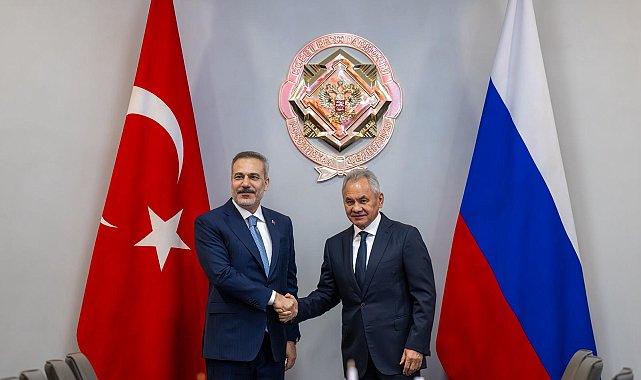 Bakan Fidan, Rusya Devlet Güvenlik Konseyi Sekreteri Şoygu ile görüştü