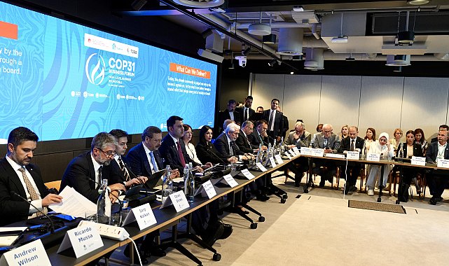 Bakan Kurum, Londra'da COP31 İş Dünyası Forumu'nda konuştu