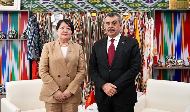 Bakan Tekin, Kırgızistan ve Azerbaycan eğitim bakanları ile görüştü