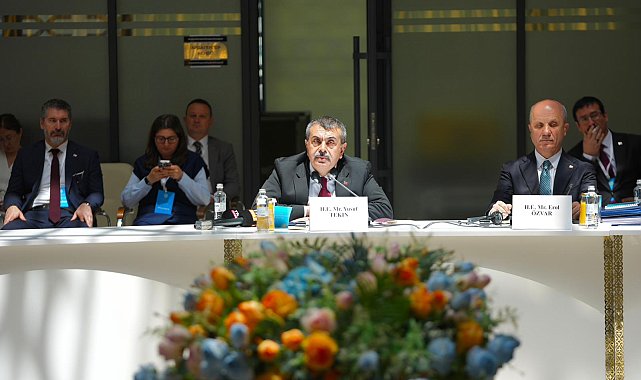Bakan Tekin, Türkistan'da 'Türk Akademisi 8'inci Bilim Konseyi Toplantısı'na katıldı