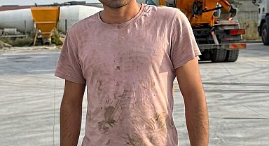 Beton karıştırıcısının içinde sıkışan işçi öldü