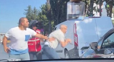 Beylikdüzü'nde trafikte tartıştığı sürücüye saldırdı; 180 bin lira para cezası kesildi