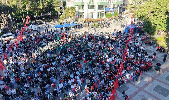Bursa'da milli maç heyecanı