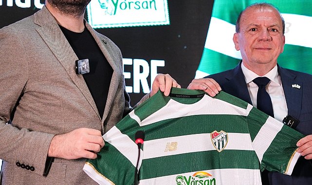 Bursaspor'un forma göğüs sponsoru 70 milyon TL bedelle Yörsan oldu