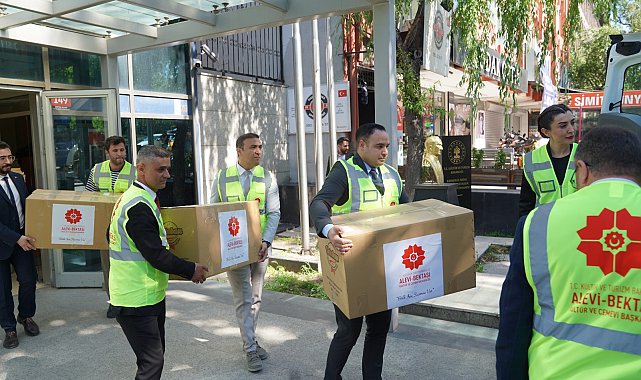 Cemevlerine 41 bin kişilik aşure malzemesi sağlandı