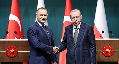 Cumhurbaşkanı Erdoğan, Polonya Cumhurbaşkanı Nawrocki'yi resmi törenle karşıladı