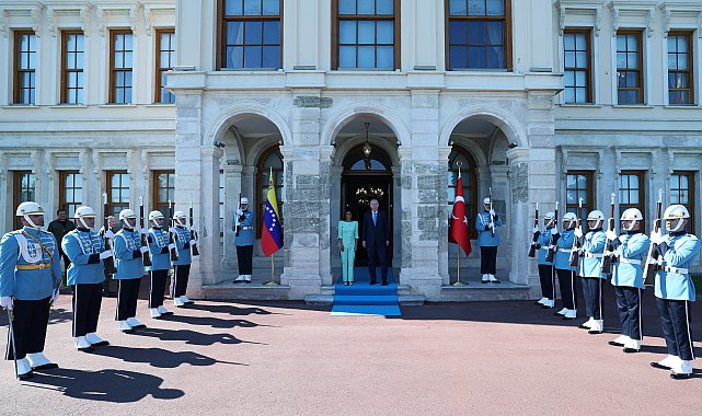 Cumhurbaşkanı Erdoğan, Venezuela Geçici Devlet Başkanı Rodriguez ile görüştü