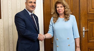 Dışişleri Bakanı Fidan, Bulgaristan Cumhurbaşkanı Yotova tarafından kabul edildi