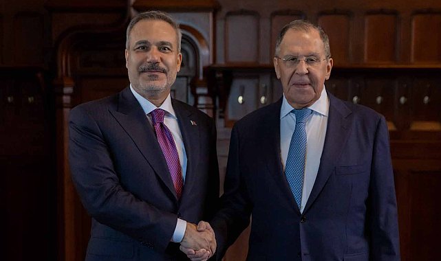 Dışişleri Bakanı Fidan, Rus mevkidaşı Lavrov ile görüştü
