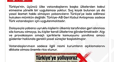 DMM: 'Almanya kaçak mültecileri Türkiye'ye gönderiyor' iddiası doğru değil