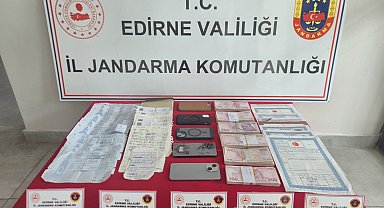 Edirne'de tefecilik operasyonu: 6 gözaltı