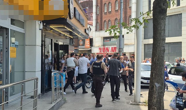 Evi haczedilince banka şubesinde silahla ateş açtı