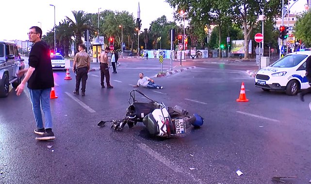 Fatih'te 3 motosiklet çarpıştı: 1'i ağır 5 yaralı