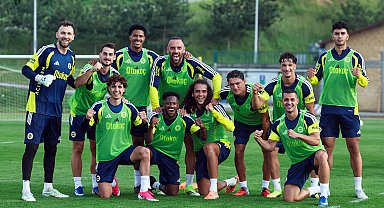 Fenerbahçe günü çift antrenmanla tamamladı