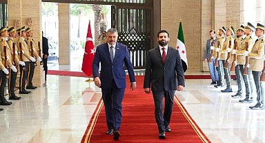 İçişleri Bakanı Çiftçi, Suriye'de
