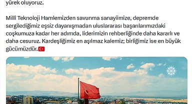 İletişim Başkanı Duran: Birlikte güçlüyüz, birlikte Türkiye'yiz