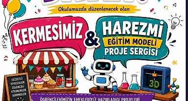 İstiklal Ortaokulu’nda Harizmi Eğitim Modeli Proje Sergisi ve Kermesi Düzenlenecek