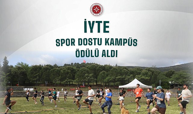 İYTE'ye 'spor dostu kampüs' ödülü