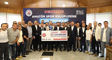 Kağıthane Belediyesi'nden amatör spor kulüplerine destek