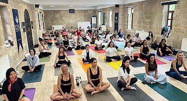 Kapadokya'da yoga festivali başladı