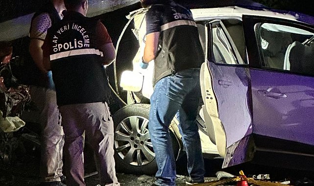 Karadeniz Sahil Yolu'nda zincirleme kaza sonrası yangın; 3 ölü, 4 yaralı