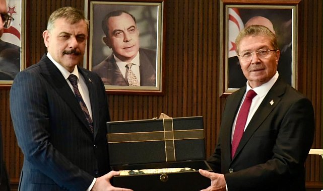 KKTC Başbakanı Üstel, Bakan Çiftçi'yi kabul etti