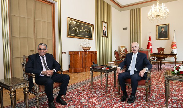 Kurtulmuş, Birleşik Krallık-Türkiye Parlamentolar Arası Dostluk Grubu Başkanı ile görüştü