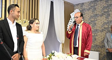 Malatya'da 06.06.2026'da 95 çift dünyaevine girdi