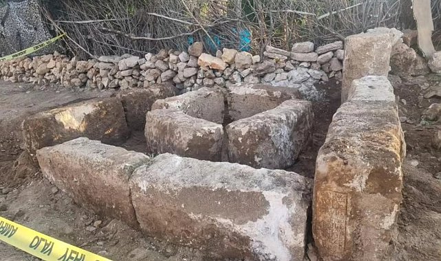 Mardin'de peyzaj çalışmasında yazılı tarihi kitabeler bulundu