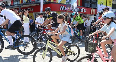 Marmaris sokakları Tour de France ile renklendi