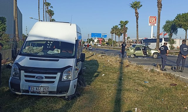 Mersin'de zincirleme kaza: 1 ölü