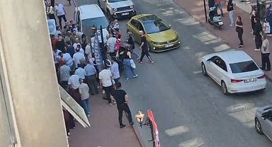 Motokuryenin 10 yaşındaki çocuğa çarptığı kaza kamerada