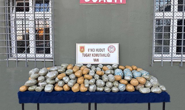 MSB: Van hudut hattında 290 kilo uyuşturucu ele geçirildi
