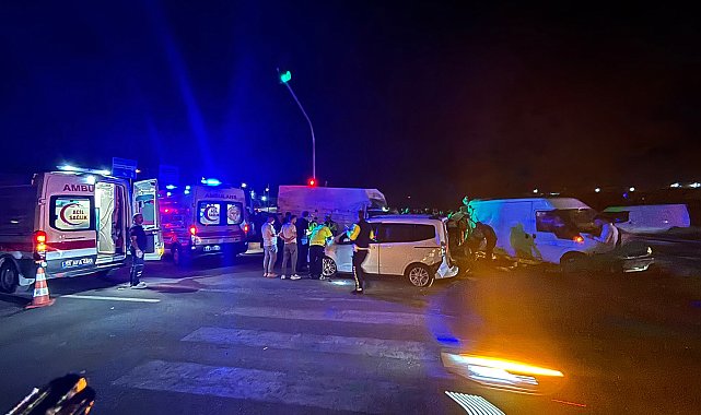 Niğde'de zincirleme kaza: 10 yaralı