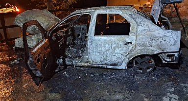 Ordu'da sendika başkanının park halindeki aracı kundaklandı