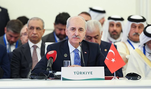 TBMM Başkanı Kurtulmuş, İSİPAB Konferansı'na katıldı