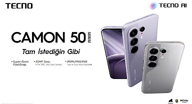 TECNO CAMON 50 Ultra 5G Türkiye'de satışta