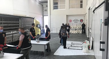 Ticaret Bakanlığı: İpsala'da piyasa değeri 3 milyar TL olan uyuşturucu ele geçirildi