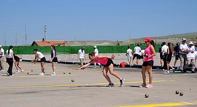 Türkiye Ümitler ve Büyükler Bocce Volo Şampiyonası, Nevşehir'de başladı