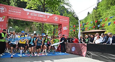 Ultra Sümela Maratonu koşuldu