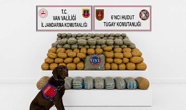 Van-İran sınırında 291 kilo esrar ele geçirildi