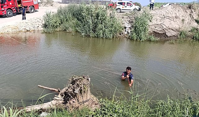 12 yaşındaki çocuk derede boğuldu