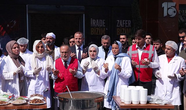 15 Temmuz Derneği'nden 253 şehit anısına aşure programı