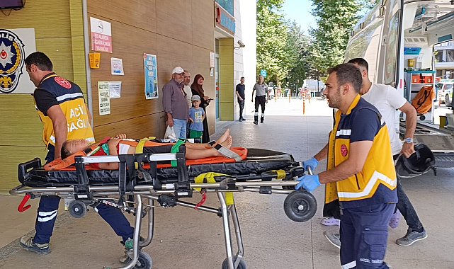 2'nci katın balkonundan düşen 4 yaşındaki Sıraç yaralandı