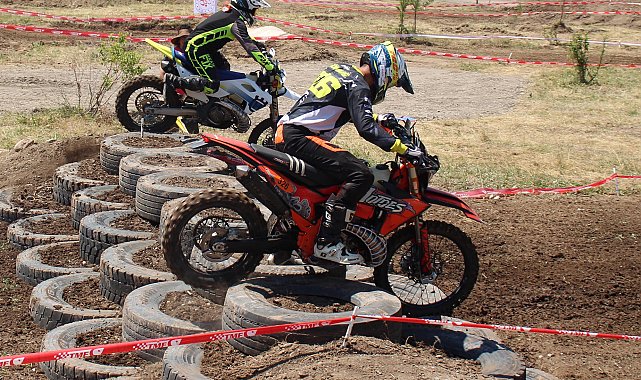 Ağrı'daki Türkiye SKIL Enduro ve ATV Şampiyonası'na büyük ilgi