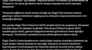 AK Parti'li Çelik: Özgür Özel, 'dış vesayet' arayışına yöneldi