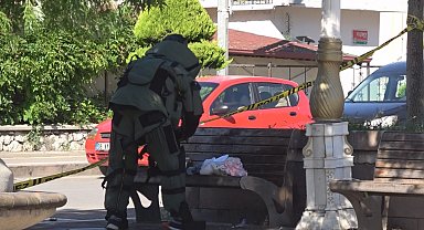 Amasya'da fünye ile patlatılan çantadan bebek kıyafetleri çıktı